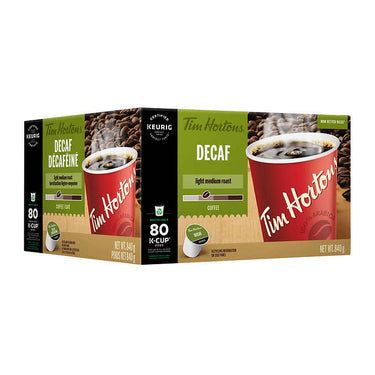 Image of Tim Hortons Decaffeinated Light Medium Roast K-Cups - 1 x 898.8 Grams